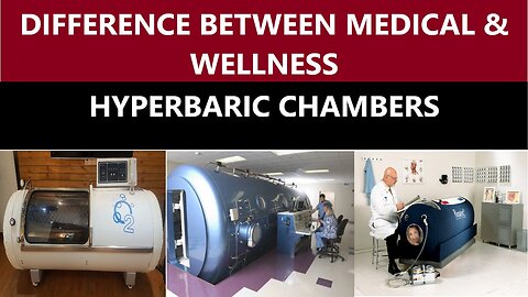 Differences between Medical & Wellness Hyperbaric Chamber ?