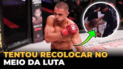 LUTADOR SOFRE LESÃO NA CLAVÍCULA E TENTA VOLTAR NO BELLATOR 286