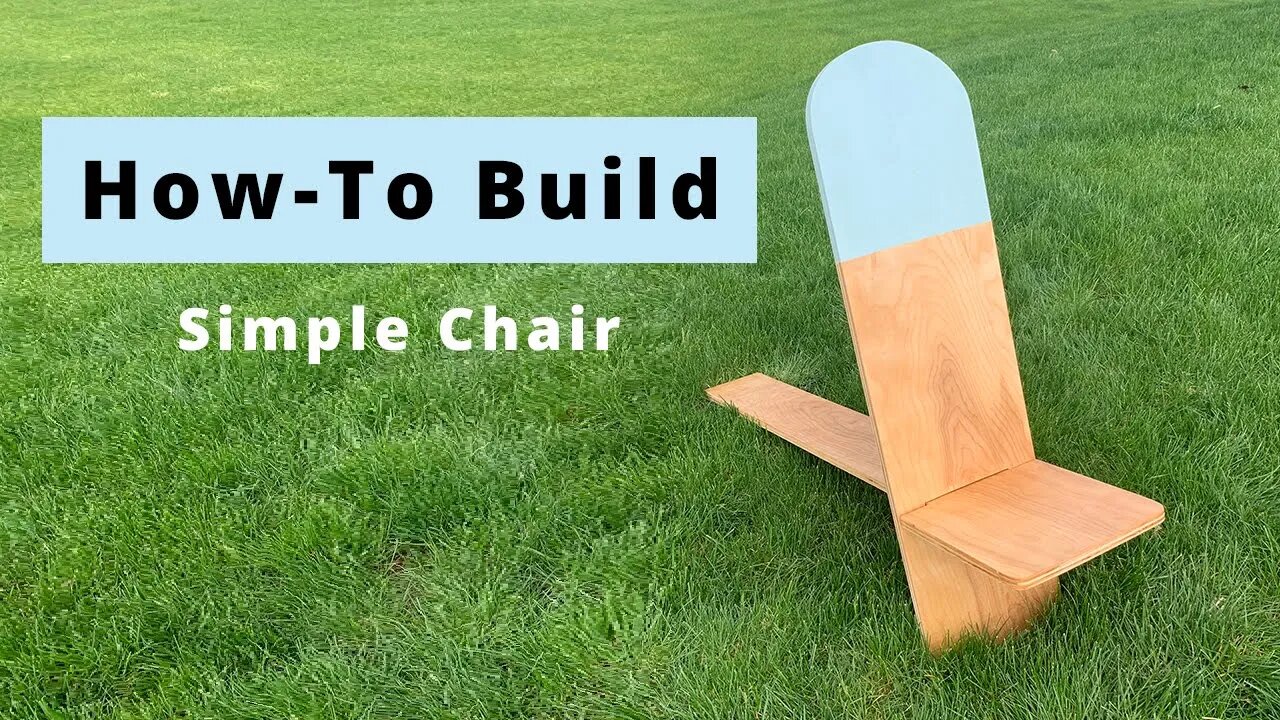 A Simple Project For Beginners Make A Wooden Chair Woodworking Project | Season 1 | Episode 1