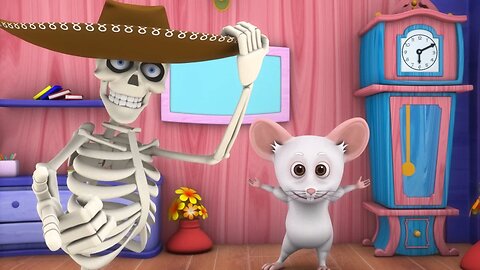 Dem Bones | The Skeleton Dance | Kids Songs & Nursery Rhymes Collection | Kindergarten Baby Music