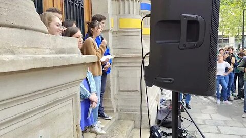 Part.2- Speech 1- Manifestation de la jeunesse pour le Climat ☀️- 23 sept.2022 à Paris