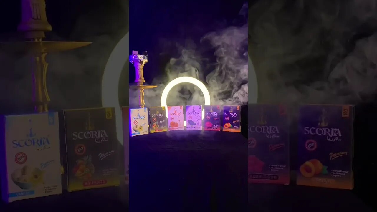 #shorts Scoria Hookah Flavours Pack Of 6 || Myscoria.in || #trending #hookahtime #hookahflavour