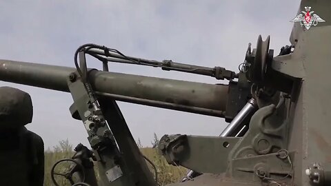 Russian Tulpan self-propelled mortar crews of Eastern MD continue destroying enemy targets