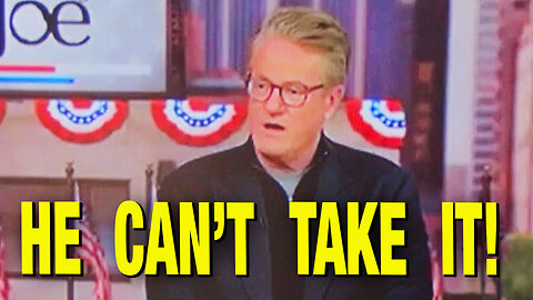 Joe Scarborough’s LIE-FUELED MELTDOWN Over Trump’s Win!