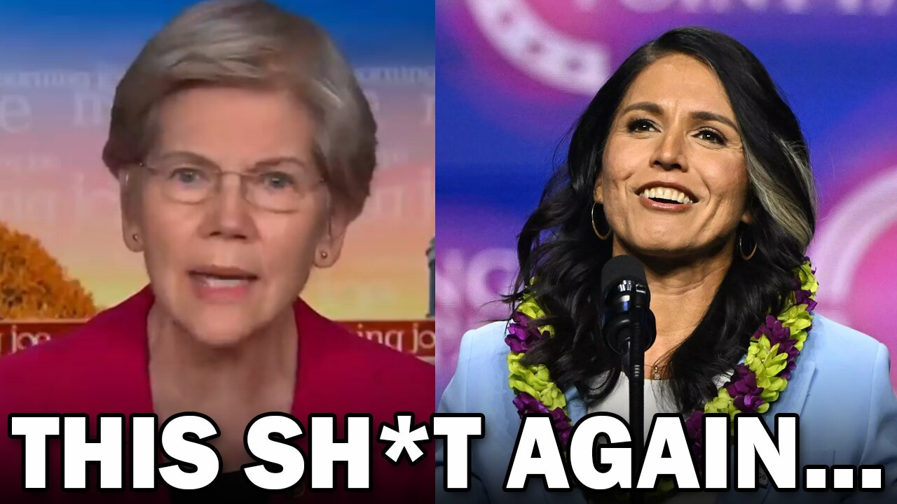 Senator Warren claims Trump's DNI pick Tulsi Gabbard is in "PUTIN'S POCKET"