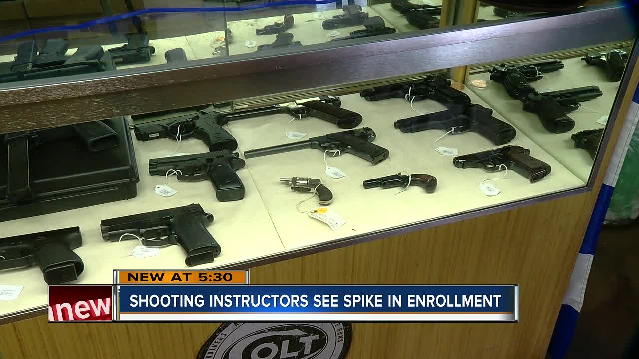 Enrollment up for learn to shoot classes