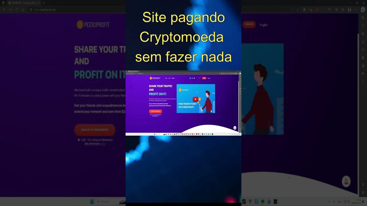 PEER2PROFIT: Ganhe criptomoedas facilmente