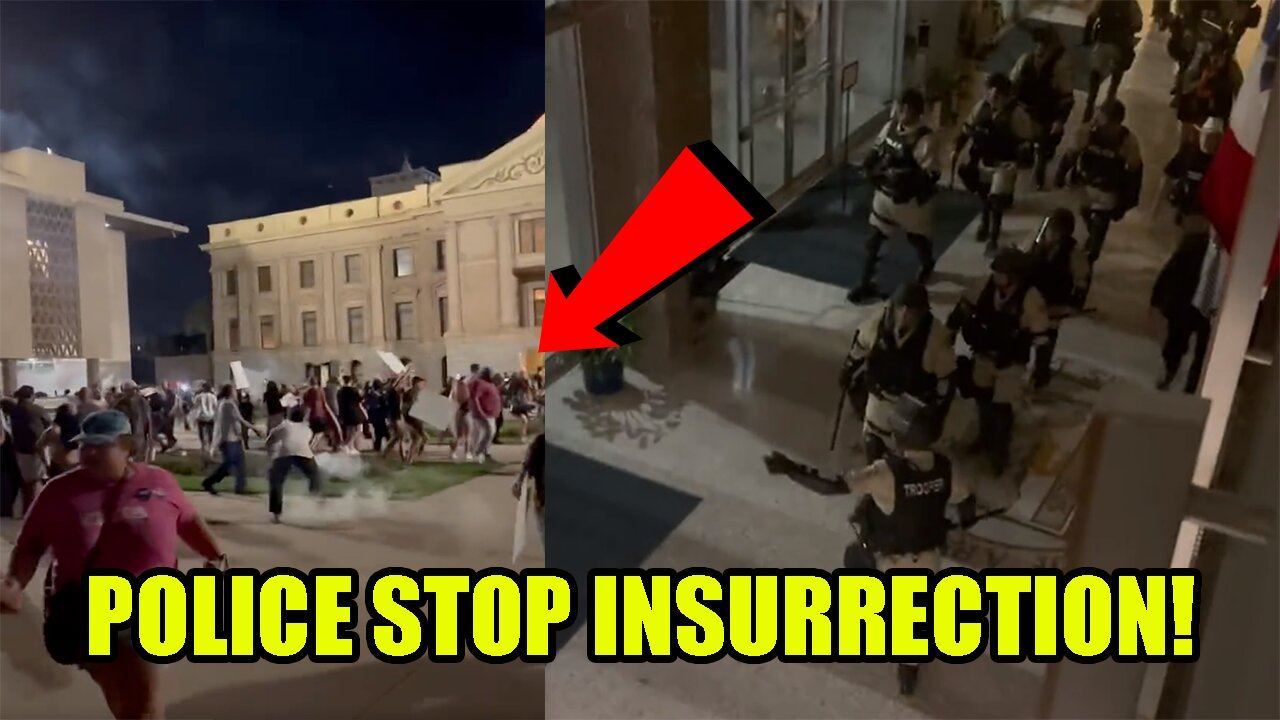 INSURRECTION happens at Arizona Capitol but I doubt anything will happen!