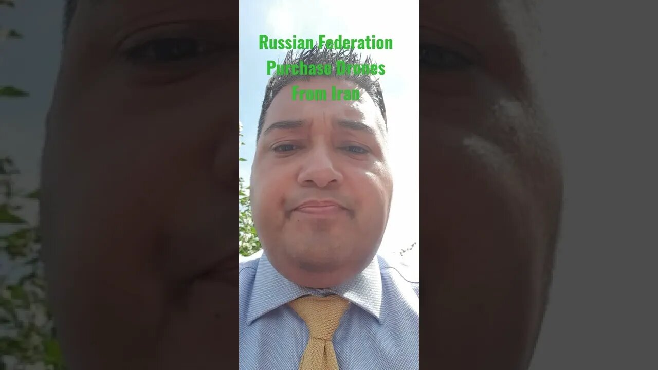 #Russian #Federation Purchase #Drones From #Iran