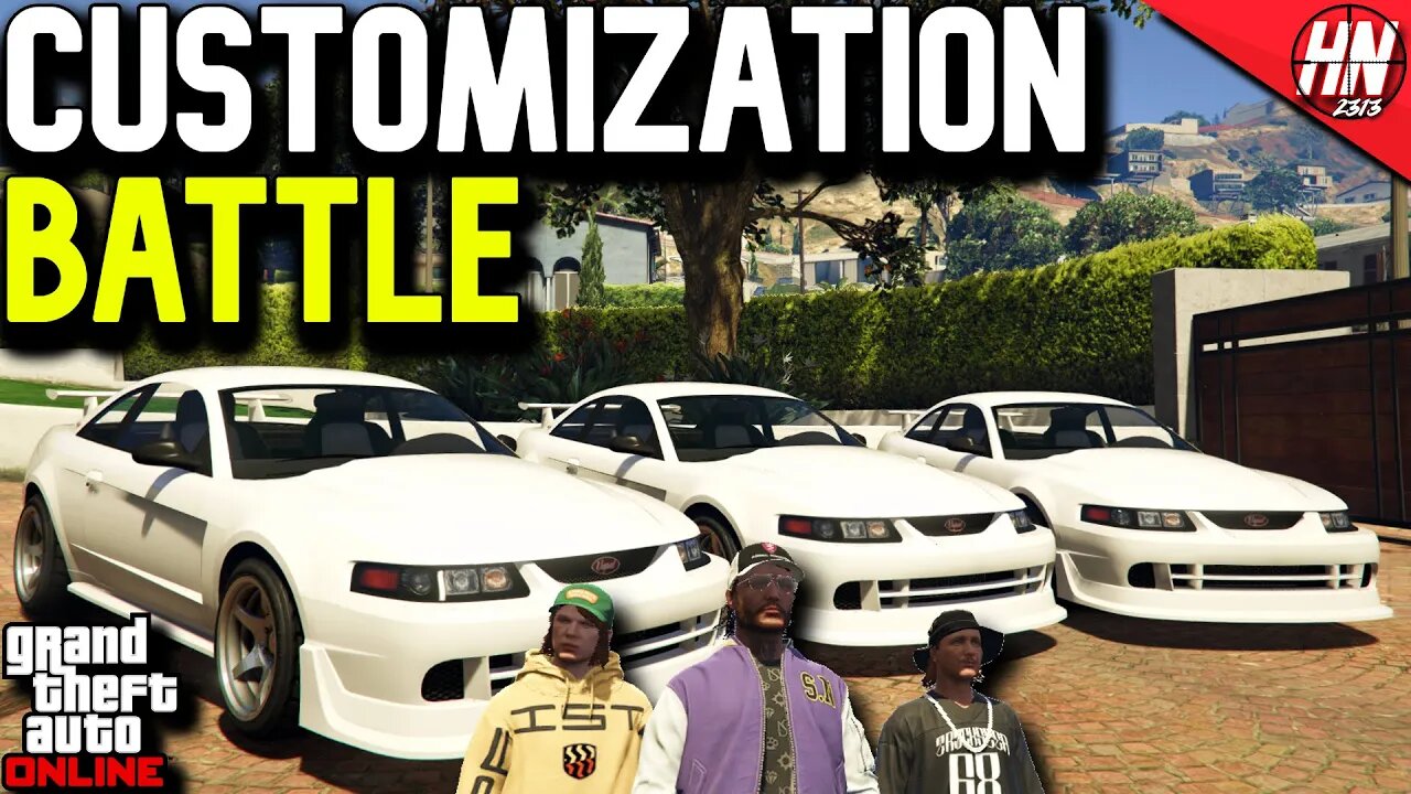 Vapid Dominator ASP Customization Battle ft. @gtanpc @twingo2313