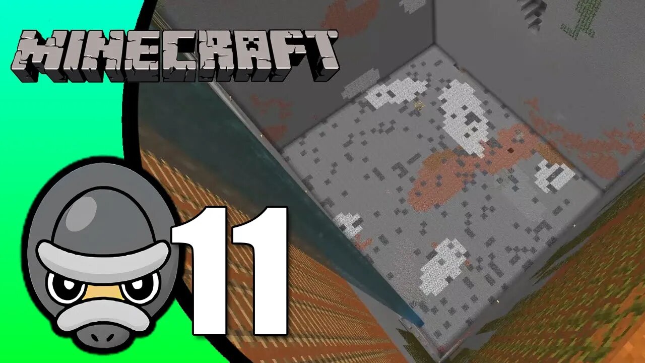 Digging a Giant Hole in Minecraft // Part 11