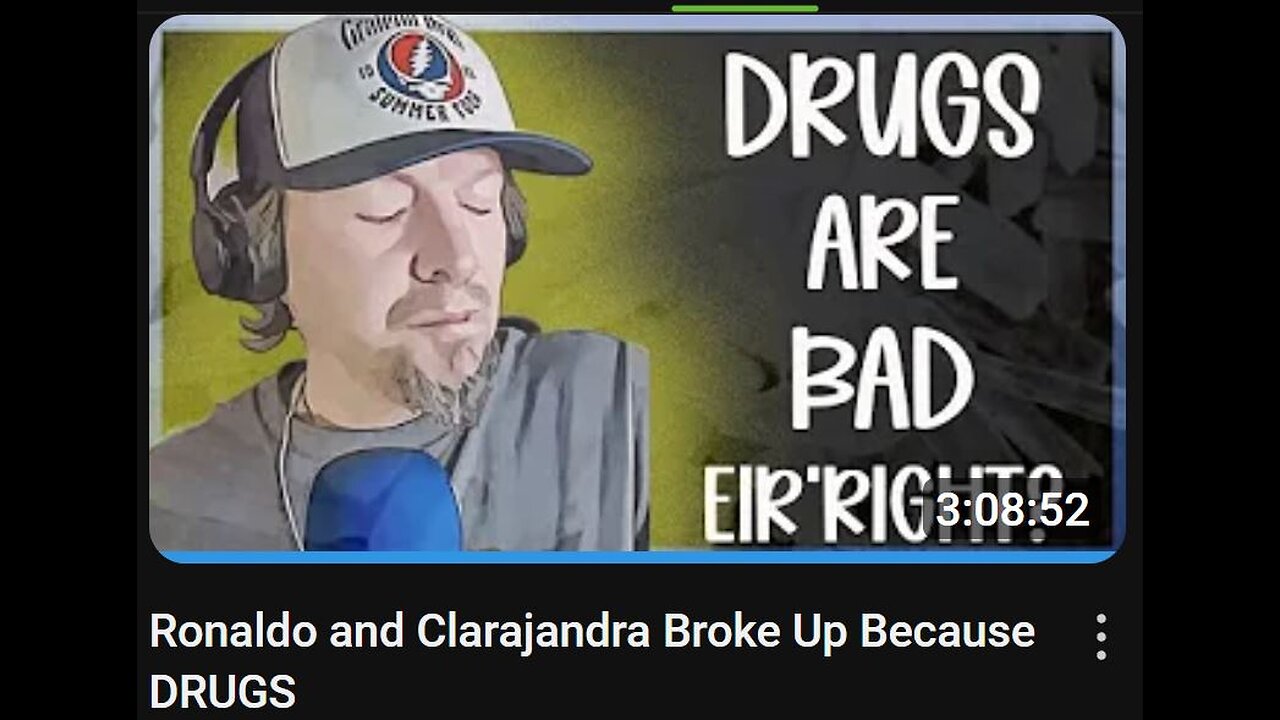 8-10-2024 SamanthaJean "Ronaldo and Clarajandra Broke Up Because DRUGS" w/ chat NOT live