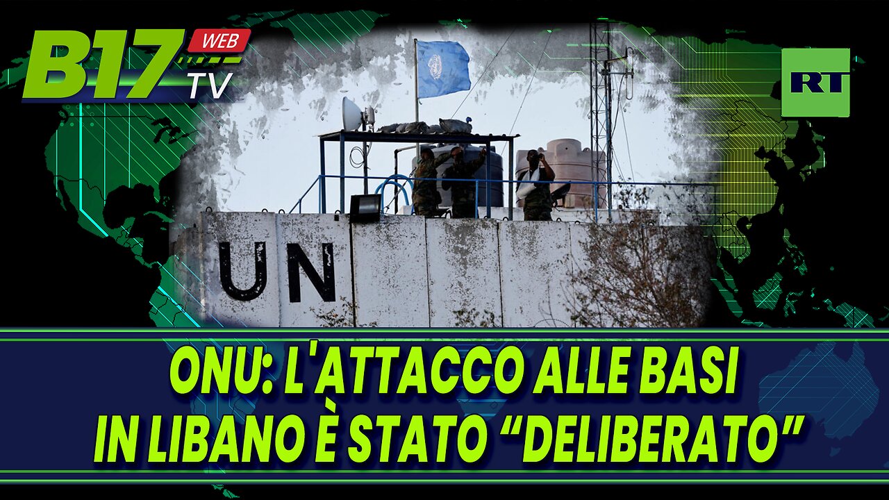 ONU: L'attacco alle basi in Libano è stato "deliberato"