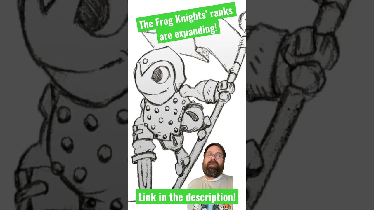 Frog Knights! To arms! #shorts