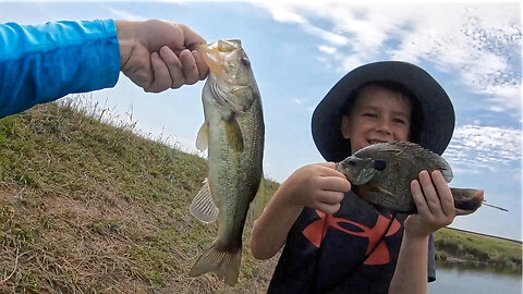 Out Fished By A 5 Year Old!!!