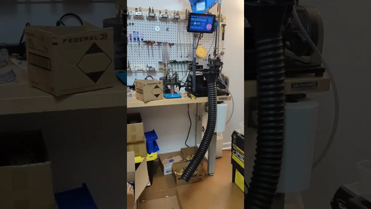 Automated Dillon Precision 1050 for brass processing