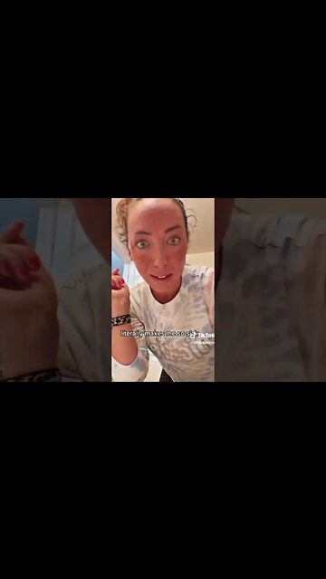 "It Can't Possibly Be Me" Woman Exclaims