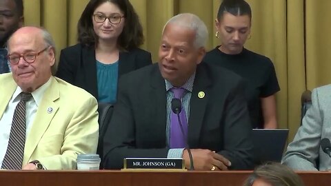 Democrat Rep Hank Johnson, At Hearing On Illegal Immigration, Talks About Government Of Florida