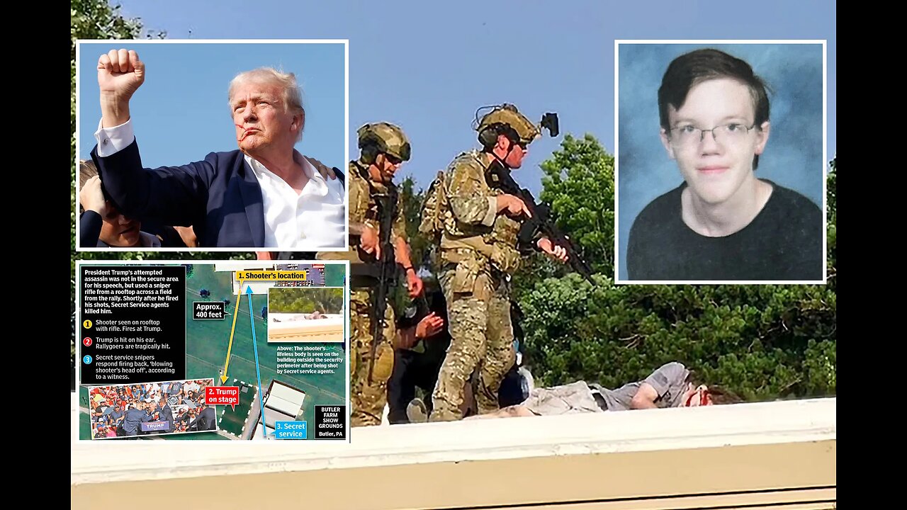 Trump shooter killed by rooftop sniper check this