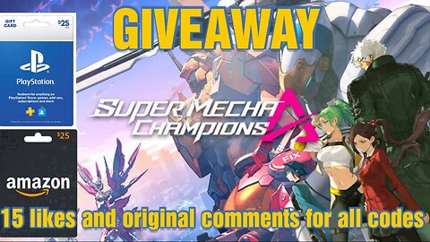 Super Mecha Champions. #giveaway #live