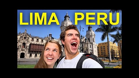 First Time in PERU 🇵🇪 (not what we expected) - Lima Vlog