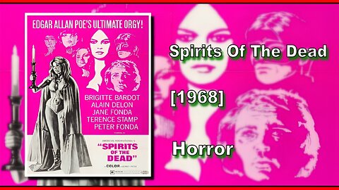 Spirits Of The Dead/Histoires Extraordinaires (1968) | HORROR | FULL MOVIE