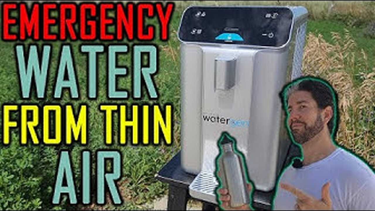 Emergency Water Source Almost Anywhere: Solaris Atmospheric Water Generator | Magic Prepper