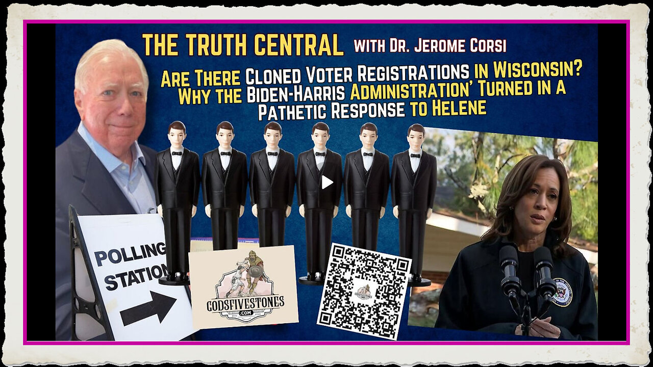 Are There Cloned Voter Registrations in Wisconsin Why the Biden-Harris Pathetic Response to Helene