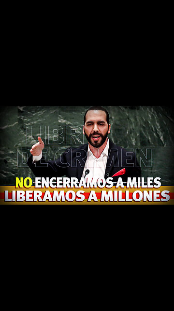 Nayib Bukele: In El Salvador, we prioritize the safety of our honest citizens.