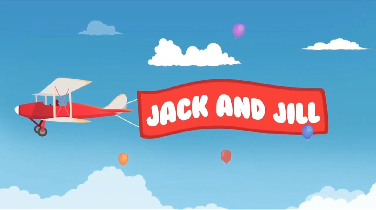 Jack and Jill went up the Hill|Nursery Rhyme|Song for kids