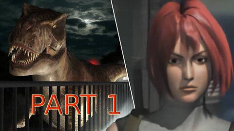 DINO CRISIS Gameplay Walkthrough, No Commentary (1080p/60fps), improved graphics