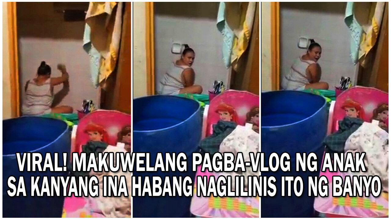 Because of her Daughter, A Mother Doing her Household Chores Recently Went Viral on Social Media