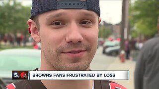 Browns fans react to loss