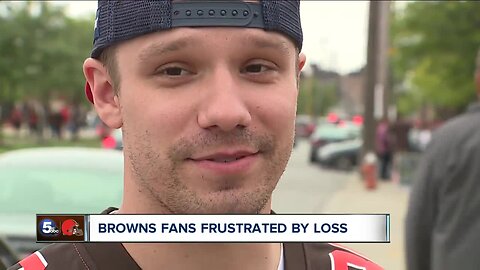 Browns fans react to loss