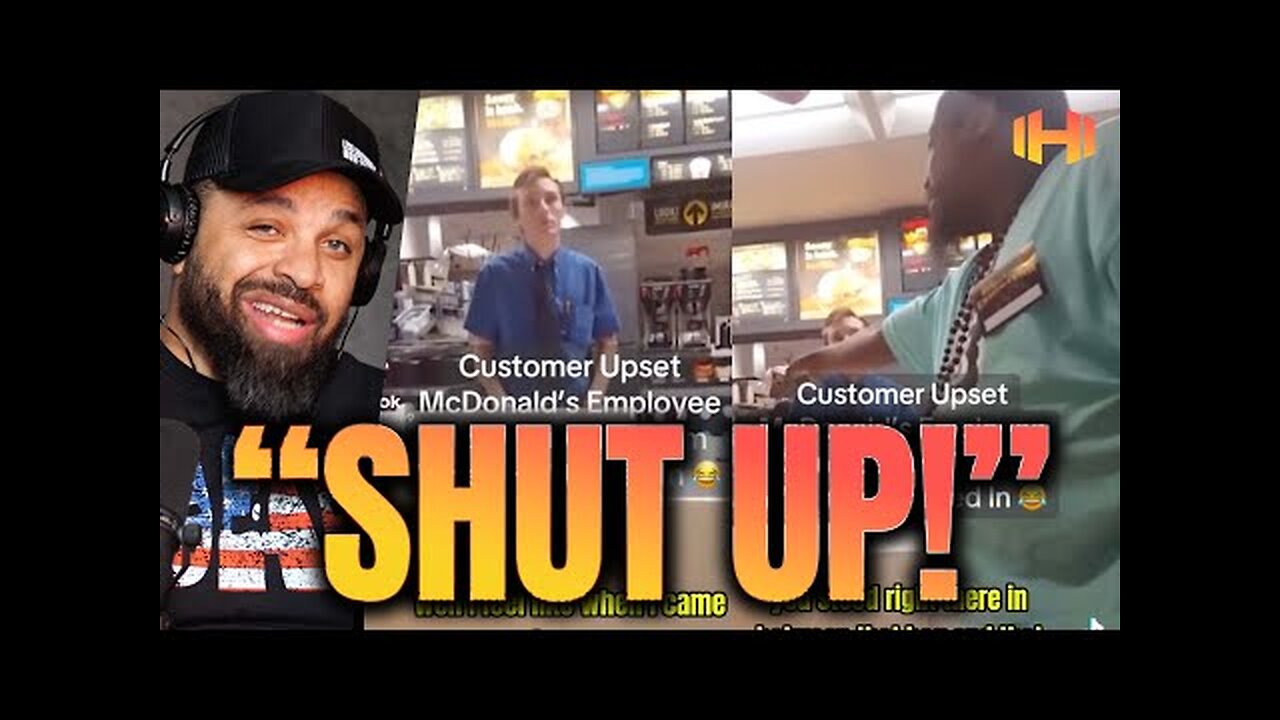 Entitled Black Man Wants to Be Treated Like A King in McDonald’s He Goes off on Cashier