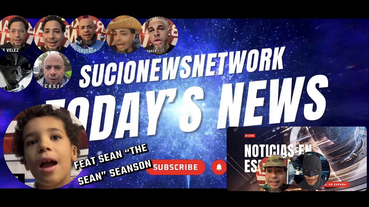 Todays News with Alex Velez SUCIONEWSNETWORK