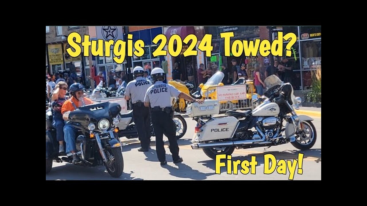 Sturgis 2024 Towed?