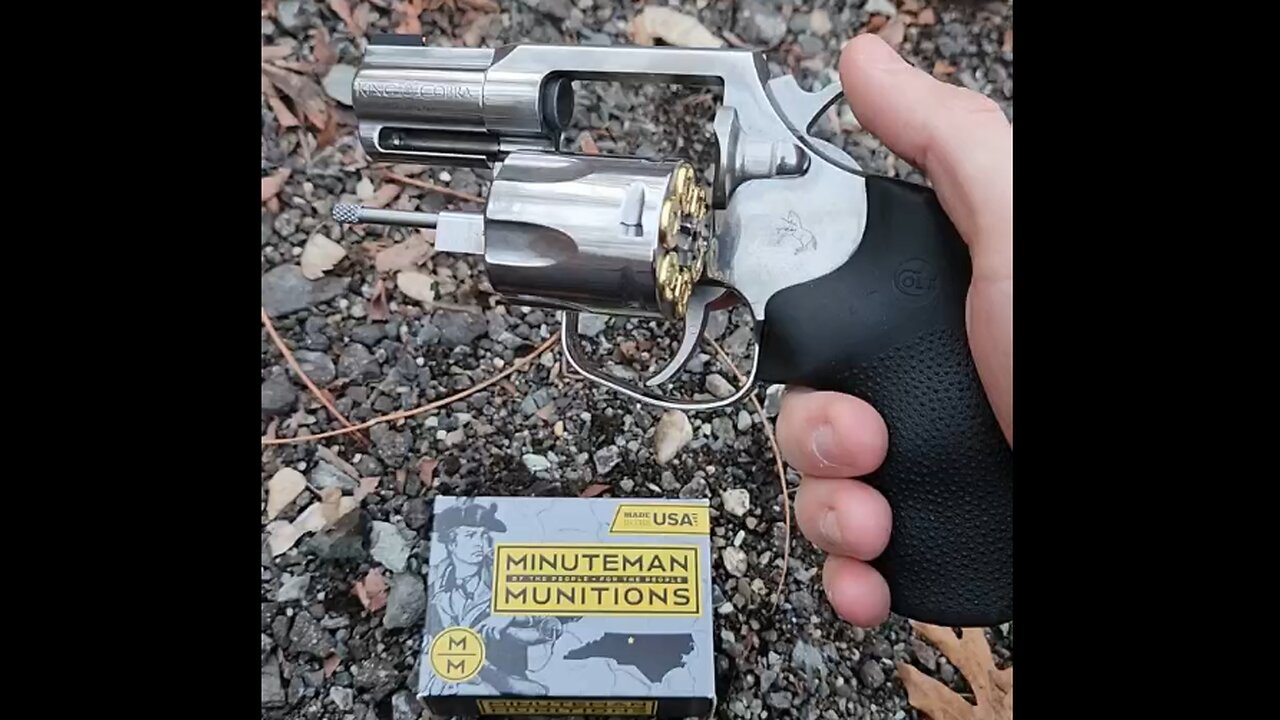 Colt King Cobra - .357 Magnum Chronograph (Minuteman Munitions 125 gr TMJFP)