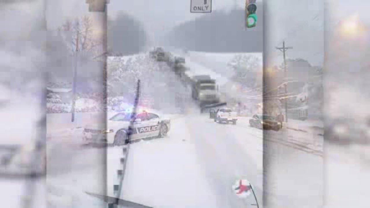 North Carolina gets pummeled by winter storm