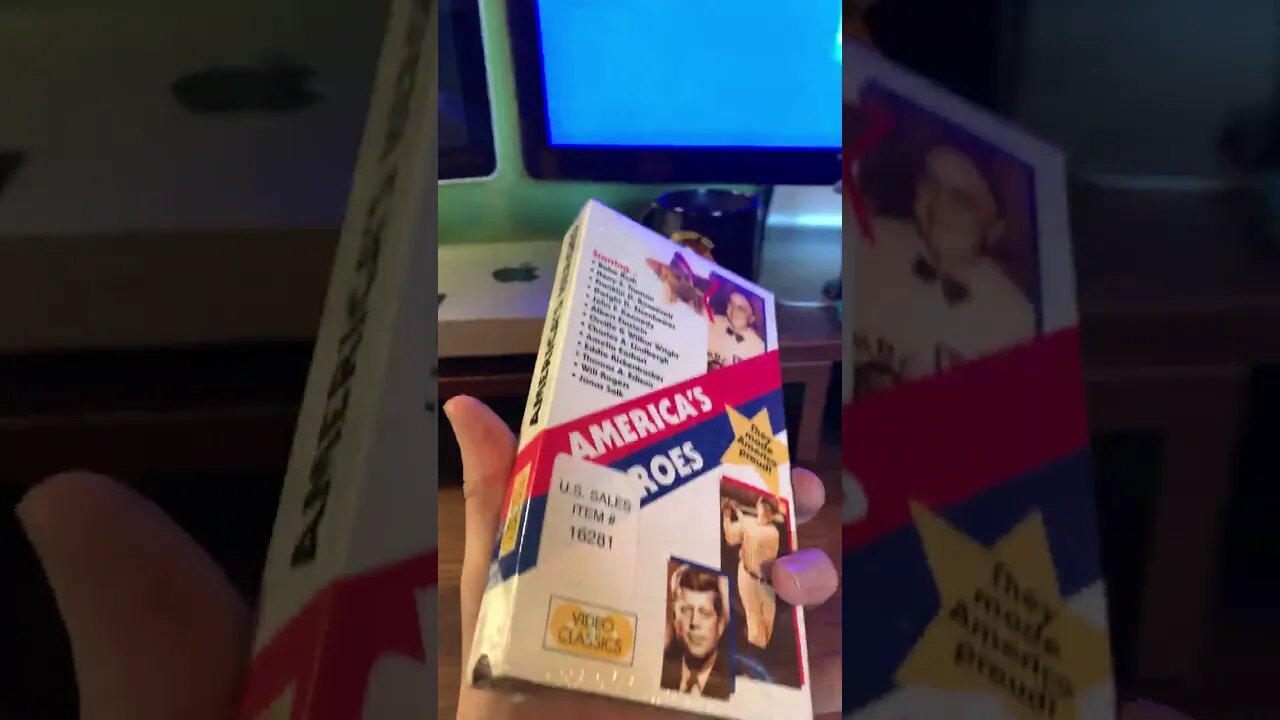 VHShorts [0055] AMERICA'S HEROES [#shorts #theBACarchive #theVHSinspector]