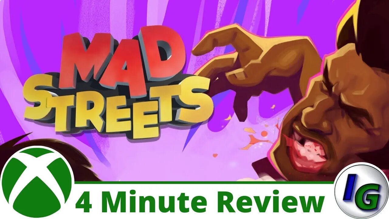4 Minute Game Review: MAD STREETS on Xbox