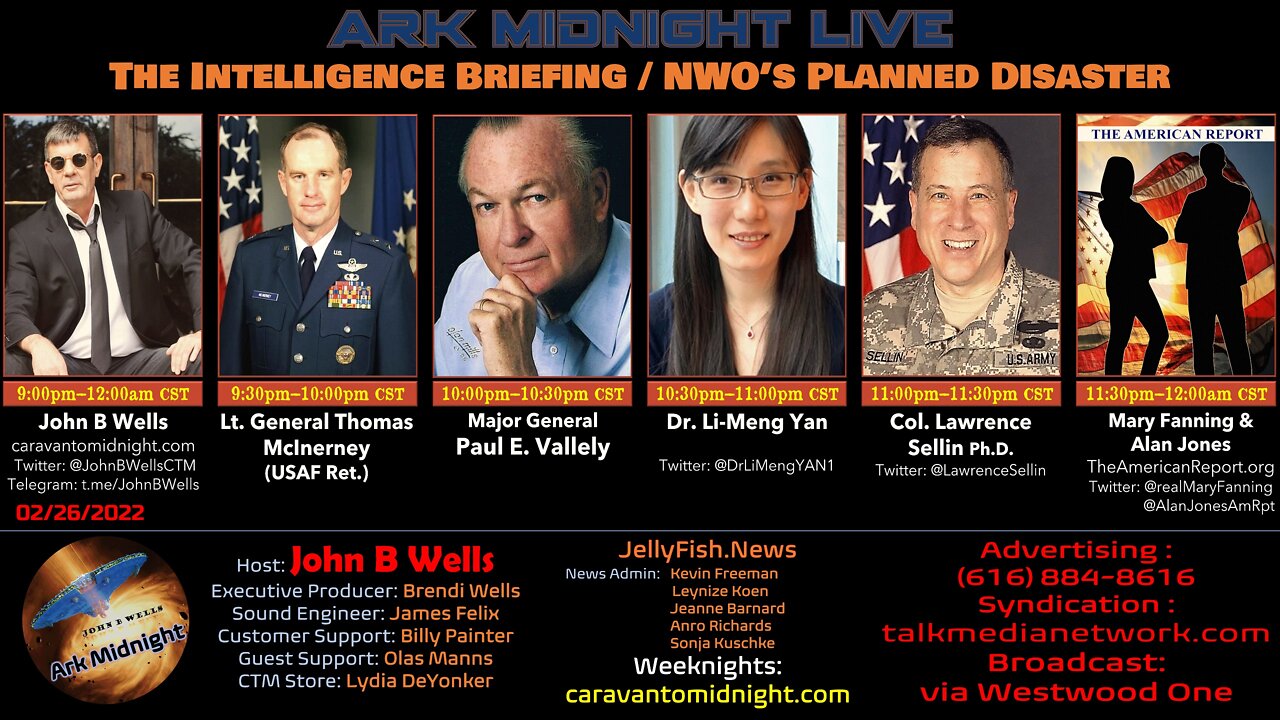 The Intelligence Briefing / NWO’s Planned Disaster - John B Wells LIVE