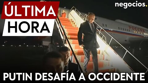 ÚLTIMA HORA | Putin desafía a Occidente y llega a Mongolia ante la amenaza de detención de la CPI