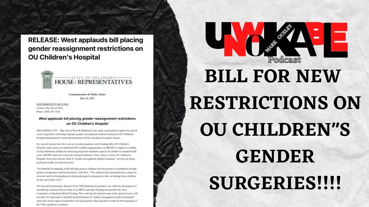 NEW RESTRICTIONS ON OU CHILDRENS!!!!!