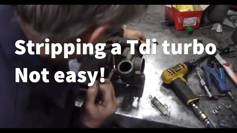 Removing a typical turbo cartridge Waste of time!