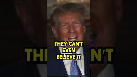 Neon orange Trump goes full conspiracy in dangerous new video #shorts