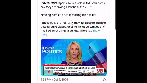 PANIC? CNN reports Harris camp ‘Flashbacks to 2016’