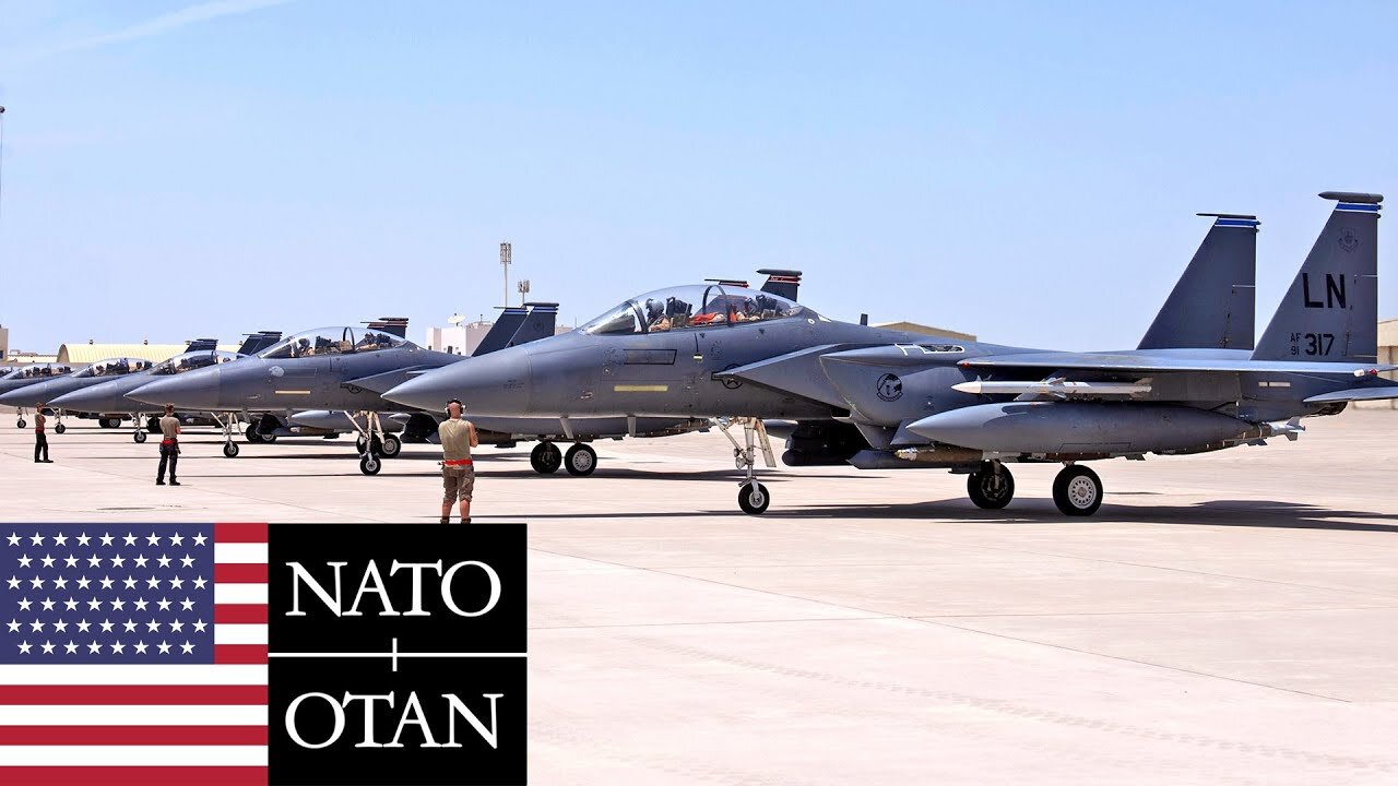 F-15E Strike Eagles Arrive in Middle East and Immediately Deploys for Air Operations