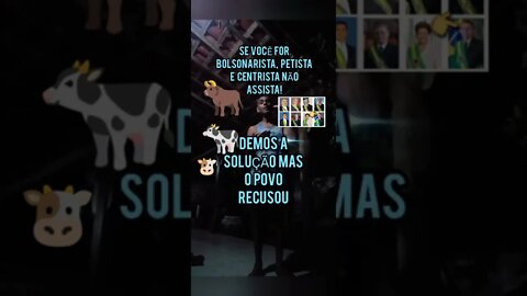 Através do Voto Você não vai mudar nada! Diz BOZOPETISTA da Nova Ordem! TODOS JUNTINHOS NÉ! HÊ GADO