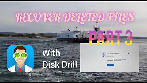 How to recover deleted video files using Disk drill Part 3 (2023)